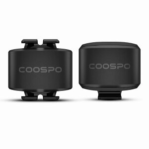 COOSPO BK9C �P�C�f���X�Z���T�[ ���]�ԃZ���T�[ ANT+��Bluetooth5.0���C�����X IP67�h�� 300���Ԏ��� �T�C�N���R���s���[�^�Z���T�[ ���[�h�o�C�N�p Zwift/Wahoo/CoospoRdie�A�v���Ή� �t��