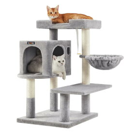 FEANDREA キャットタワー猫タワー据え置き多頭飼い