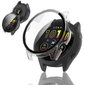 garmin forerunner 165 �P�[�X �y��PC+�����K���X�J�o�[ 9�d�x �S�ʕی� �K�[�~�� 165 �ɑΉ�