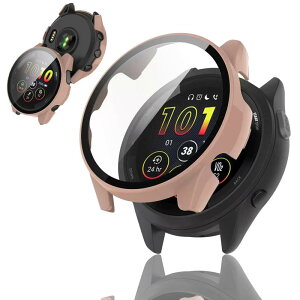 garmin forerunner 165 �P�[�X �y��PC+�����K���X�J�o�[ 9�d�x �S�ʕی� �K�[�~�� 165 �ɑΉ�
