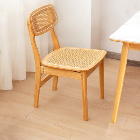 チェア ダイニングチェア 椅子 イス いす カフェ風 竹製 ラタン 北欧 シンプル おしゃれ チェアー 食卓椅子 キッチン モダン リビング 食卓 ナチュラル 竹製椅子 送料無料