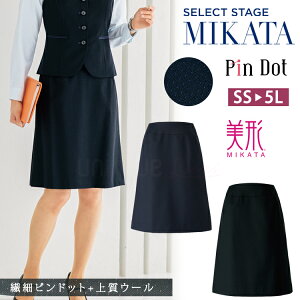 MIKATA ���f�B�[�X ���` �X�J�[�g A���C�� �I�[���V�[�Y�� �I�t�B�X ���n �ڋq ���� ������ �u���b�N �l�C�r�[ �~�J�^ SA387S �_�n�{�X �V���v�� ���
