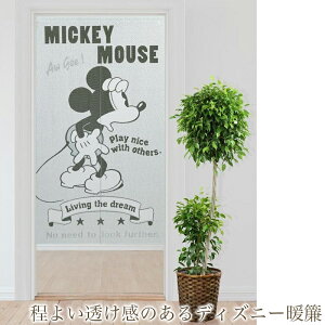 のれん 暖簾 ミッキーマウス 間仕切り 85×150 ディズニー Disney Mickey Mouse カーテン おしゃれ 目隠し 日本製 シンプル 引越し 階段 お手軽 リビング 目隠し 1人暮らし 子供部屋