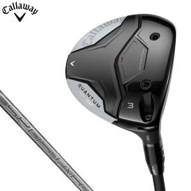 【全品9％OFFクーポン配布中！　キャロウェイ メンズ QUANTUM MAX FAST クアンタム マックス ファスト フェアウェイウッド SPDSTAR 40 シャフト [2026年モデル]