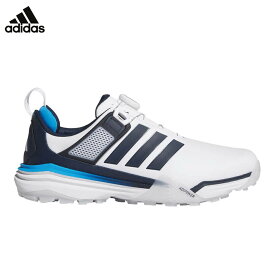 【全品9％OFFクーポン配布中！　アディダス メンズ ADIPOWER SL BOA アディパワー 26 ボア スパイクレス ゴルフシューズ OOM30 JS4139 フットウェアホワイト/カレッジネイビー/ルシッドレイブルー [2026年モデル]