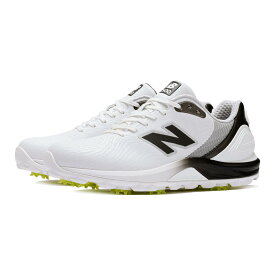 【全品9％OFFクーポン配布中！　ニューバランス メンズ FRESH FOAM X Lace フレッシュフォームX 2500 v5 ソフトスパイク ゴルフシューズ UG2500C A WHITE [2026年モデル]