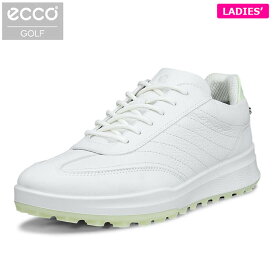 【全品9％OFFクーポン配布中！　ECCO エコー レディース STREET VIBE ストリート バイブ ゴルフシューズ 115303 61606 SHDOW WHITE [2026年モデル]