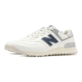 【全品9％OFFクーポン配布中！　ニューバランス ユニセックス 574 v4 スパイクレス ゴルフシューズ UG574 E4 SEA SALT [2026年モデル]