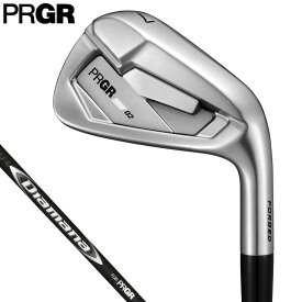 PRGR プロギア 02 ゼロニ アイアン 5本セット （＃6〜9、PW） Diamana M FOR PRGR カーボンシャフト [2026年モデル]