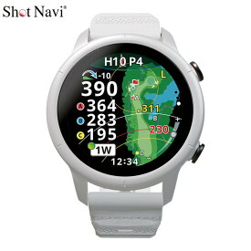 ショットナビ 腕時計型GPSゴルフナビ Shot Navi VELLIX V14 べリックス 1.43インチ AMOLED ホワイト