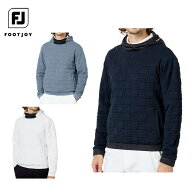 フットジョイ メンズ ロゴジャカード 長袖 フーディー FJ-F25-M04 ゴルフウェア [2025年秋冬モデル 50％O…