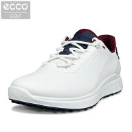 ECCO エコー メンズ S-CASUAL エスカジュアル スパイクレス ゴルフシューズ 102814 51293 WHITE/MARINE […