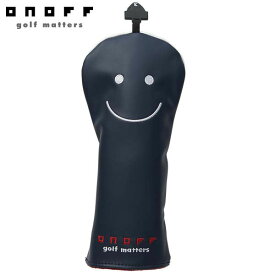 【全品10％OFFクーポン配布中♪】7／10まで　ONOFF オノフ ユニセックス フェアウェウッド用 ヘッドカバー OH1420 04 ネイビー×ホワイト