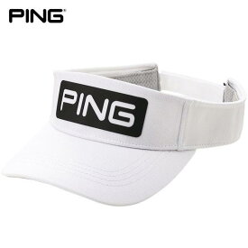 PING ピン メンズ CANDY BAR VISOR キャンディバーバイザー HW-U205 35342-01 White ゴルフウェア　[有賀園ゴルフ]