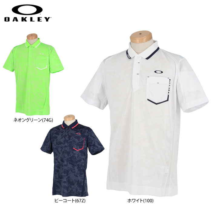 ゴルフウェア オークリー メンズ ゴルフ 半袖ポロシャツの人気商品 