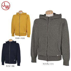 【ただいま全品7％OFFクーポン配布中！】(3/31 23:59まで) JWO メンズ アウトリンキング 長袖 フルジップ ニット フーディー 41-5212012 ゴルフウェア [秋冬モデル 81％OFF] 特価　【あす楽対応】 [有賀園ゴルフ]