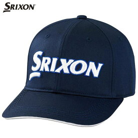 ダンロップ SRIXON スリクソン メンズ ツアープロモデル キャップ SMH3130X ネイビー ゴルフウェア [2023年モデル]　[有賀園ゴルフ]
