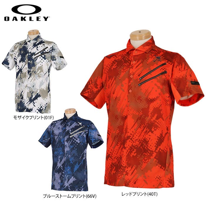 OAKLEY】ゴルフ・メンズ・半袖ポロシャツ