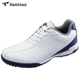 【全品9％OFFクーポン配布中！　ブリヂストン TOURSTAGE ツアーステージ メンズ FIT TREAD フィットトレッド ゴルフシューズ SHTS3S WB ホワイト/ブルー