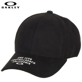 オークリー メンズ OAKLEY BRIM EMB CAP FA 23.0 キャップ FOS901580 02E ブラックアウト [2023年モデル]　【あす楽対応】 [有賀園ゴルフ]