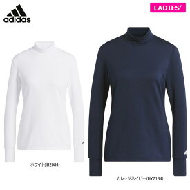 【全品ポイント10倍キャンペーン開催中！】8/3 23:59まで　アディダス レディース 保温 ストレッチ 長袖 モックネックシャツ MMT97 [秋冬モデル 66％OFF] 特価 ゴルフウェア