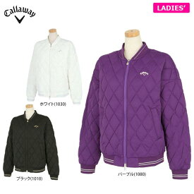 【全品10％OFFクーポン配布中♪】8/11 23:59　キャロウェイ レディース 撥水 防風 ロゴプリント スターストレッチeco 中綿入り 長袖 フルジップ ブルゾン C23215203 ゴルフウェア [秋冬モデル 60％OFF] 特価