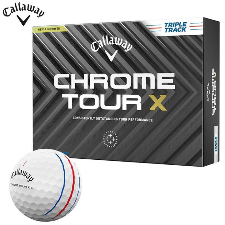 楽天市場】キャロウェイ CHROME TOUR X クロム ツアーX ゴルフボール 1 