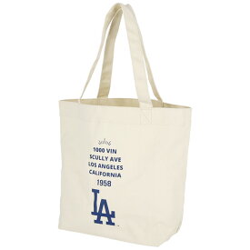 Los Angeles Dodgers MLB ロサンゼルス・ドジャース トートバッグ LA-SCV-03 IVORY アイボリー [2024年モデル]　【あす楽対応】 [有賀園ゴルフ]