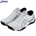 【全品P10倍キャンペーン開催中！】7/1まで ASICS アシックス メンズ GEL-KAYANO ACE2 ゲル カヤノ エース 2 スパイクレス ゴルフシューズ 1111A243 100 ホワイト/ブラック [2024年モデル]　[有賀園ゴルフ]