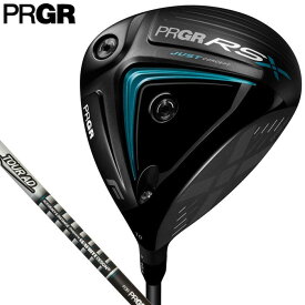 【全品10％OFFクーポン配布中♪】7／10まで　PRGR プロギア メンズ RS X RS-F ドライバー TOUR AD FOR PRGR シャフト [2024年モデル]