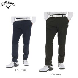 【スーパーSALE期間 全品10％割引クーポン＋最大P10倍！】　キャロウェイ メンズ 8WAYストレッチ 裏起毛 生地切替 ロングパンツ C24226117 ゴルフウェア [2024年秋冬モデル 50％OFF] 特価