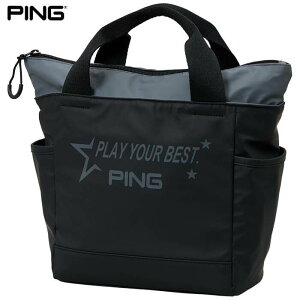 ySiP10{{H~EFA10N[|Iz10/1܂Ł@PING s Y PYB STAR ROUND TOTE PYB X^[ Ehg[g GB-F2411 37887-01 BLACK [2024Nf]