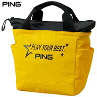 PING ピン メンズ PYB STAR ROUND TOTE PYB スター ラウンドトート GB-F2411 37887-03 YELLOW 特価