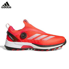 【全品ポイント10倍キャンペーン開催中！】8/3 23:59まで　アディダス メンズ ADIZERO ZG BOA アディゼロ ゼッドジー 25 ボア スパイクレス ゴルフシューズ NLK60 IH9898 ルシッドレッド/ゼロメタリック/コアブラック [2025年モデル]