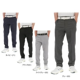 ハワード メンズ カルゼ生地 ストレッチ 裾調整機能付き ロングパンツ 1U1-64612 [2025年モデル] ゴルフウェア [春夏モデル] 特価　[有賀園ゴルフ]