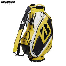 【全品ポイント10倍キャンペーン開催中！】8/3 23:59まで　BRIDGESTONE ブリヂストン メンズ ツアーレプリカモデル キャディバッグ CB2501 YN イエロー/ネイビー [2025年モデル]