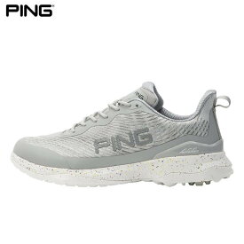 【全品10％割引クーポン＋最大P10倍！】11/10まで　PING ピン メンズ Arizona Allrounder アリゾナ オールラウンダー ゴルフシューズ 621-5992203 020 グレー [2025年モデル]