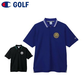 【15日はクーポンで全品10％OFF！】　チャンピオンゴルフ メンズ 半袖 ポロシャツ C3-BG302 ゴルフウェア [2025年春夏モデル]