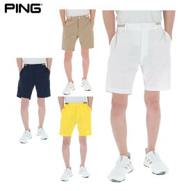 【全品9％割引クーポン＋P10倍以上！】6/10まで　ピンゴルフ メンズ 二重織 ショートパンツ 621-5132301 ゴルフウェア [2025年春夏モデル 50％OFF] 特価
