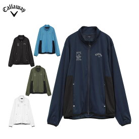【クーポンで10％OFF！さらにP10倍以上還元！】4/17 12:59まで　キャロウェイ メンズ スターストレッチ フルジップ 長袖 ブルゾン C25215100 ゴルフウェア [2025年秋冬モデル 50％OFF] 特価