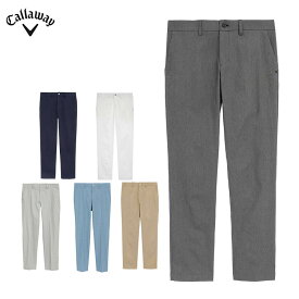 【クーポンで10％OFF！さらにP10倍以上還元！】4/17 12:59まで　キャロウェイ メンズ ハイ ストレッチ ドビー ロングパンツ C25226102 ゴルフウェア [2025年秋冬モデル 50％OFF] 特価 [裾上げ対応1●]
