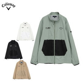【クーポンで全品10％以上割引中！】9/13まで　キャロウェイ メンズ 長袖 フルジップ ブルゾン C25215103 ゴルフウェア [2025年秋冬モデル 55％OFF] 特価