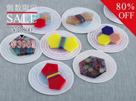 樹脂のブローチ