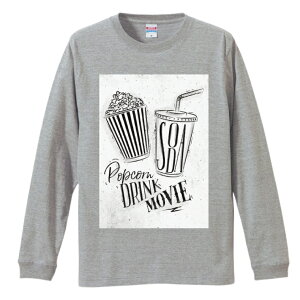 �����O�X���[�uT�V���c T�V���c �����Y ���� ����T �����Ot�V���c ������� XS S M L XL XXL �u���b�N �z���C�g �O���[ �J�W���A�� �����Y�t�@�b�V���� �H �~ �H�� �~�� POPCORN DRINK MOVIE �f�� SODA �|