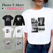 楽天市場】ガール プリント tシャツ フォトレディースの通販