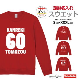 名入れ tシャツ プレゼント スウェット トレーナー パーカー レディース メンズ キッズ 長袖 Tシャツ ロング ブラック ホワイト グレー おしゃれ ファッション 秋 冬 秋服 冬服 還暦 祝い 60歳 還暦祝い 漢字