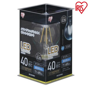 �y2�Z�b�g�zLED�d�� �t�B�������g�d�� E26 40W �A�C���X�I�[���} LED ���� LDA4N-G-FCled �Ɩ� ���C�g �d�� ���� ��ʓd�� 485lm ���^���Ή� �񒲌� �����F�����E�d���F�����^�N���A�E�z���C�g
