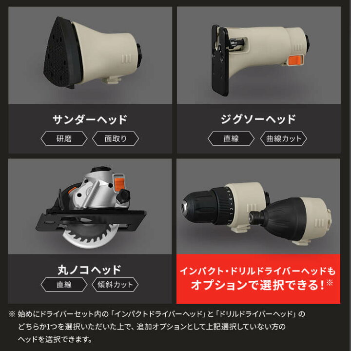 楽天市場】【最大27％OFF】【オプション豊富】 電動ドライバー マルチ 