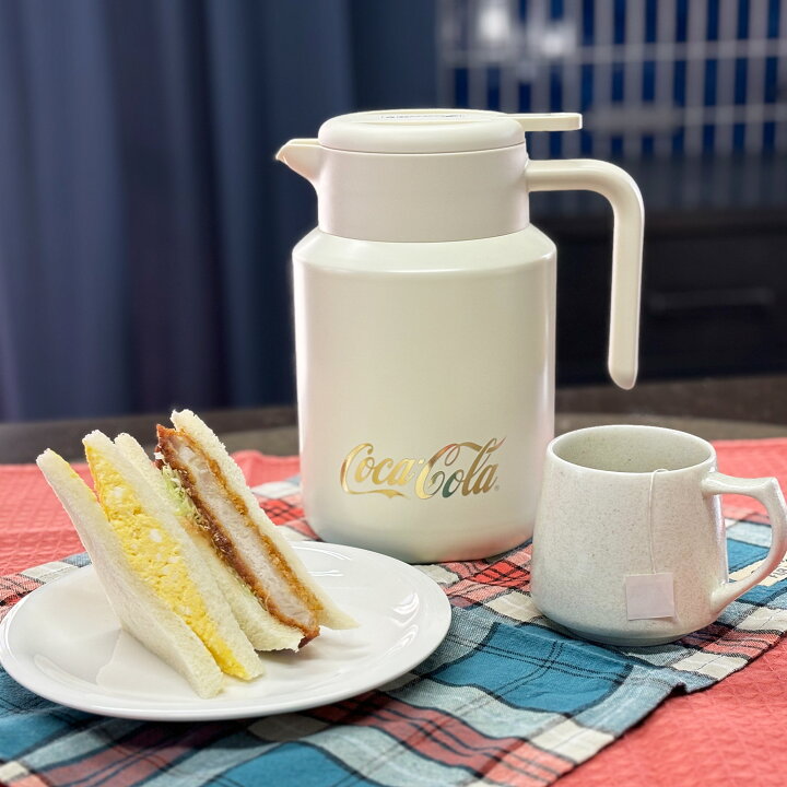 楽天市場】ポット 保温 保冷 コカ・コーラ ステンレスポット 1.6L 