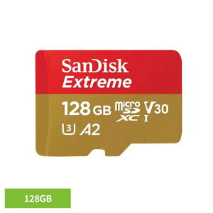 SanDisk Extreme microSDXC UHS-IJ[h 128GB SDSQXAA-128G-JN3MDSDJ[h 128GB sandisk TfBXN RpNg e f[^ۑ ϋv 掿 TfBXN